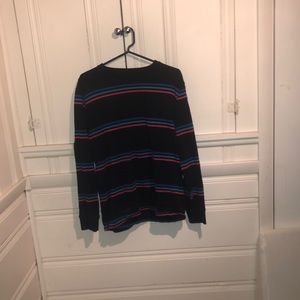 Long sleeve striped American Eagle shirt.